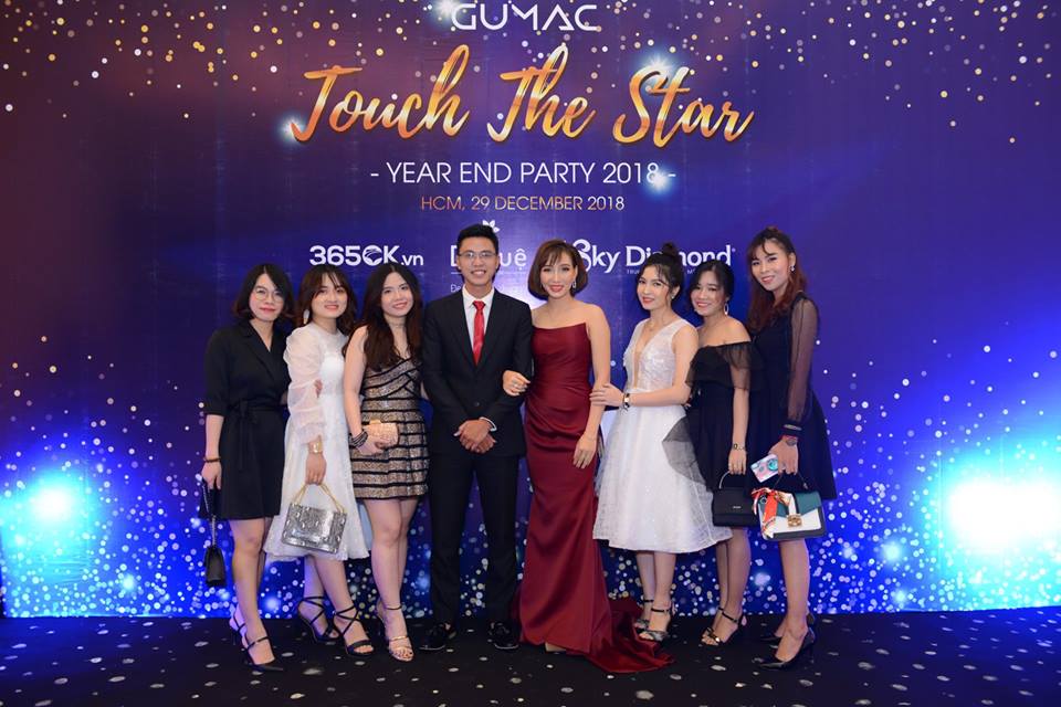 Tỏa sáng với đêm tiệc Year End Party "Touch The Star" của công ty GUMAC